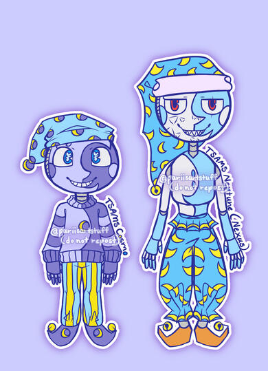 SAMS Refs 2 (in my artstyle) SAMS Refs 2 (in my artstyle)